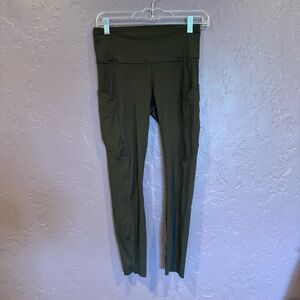 Lululemon Athletica Dark Green Leggings - 6